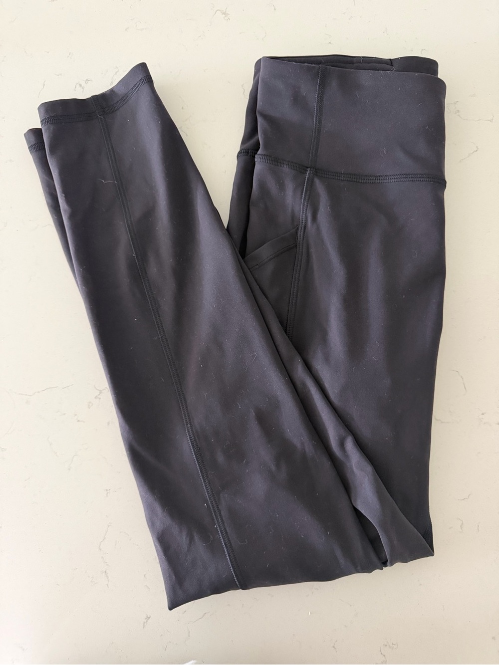 Lululemon black fast and free leggings